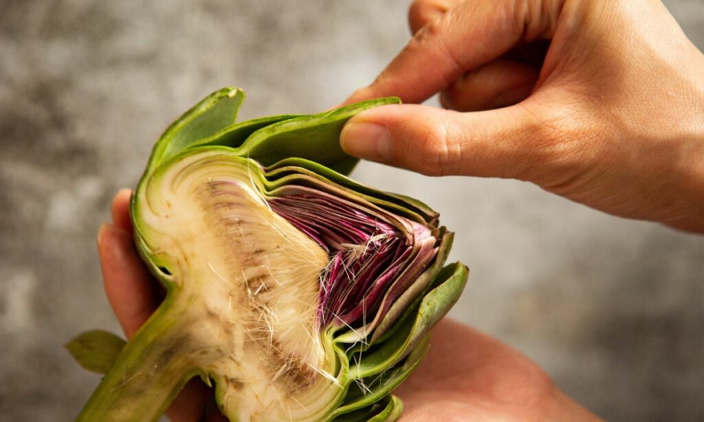 La cuisson de l'artichaut
