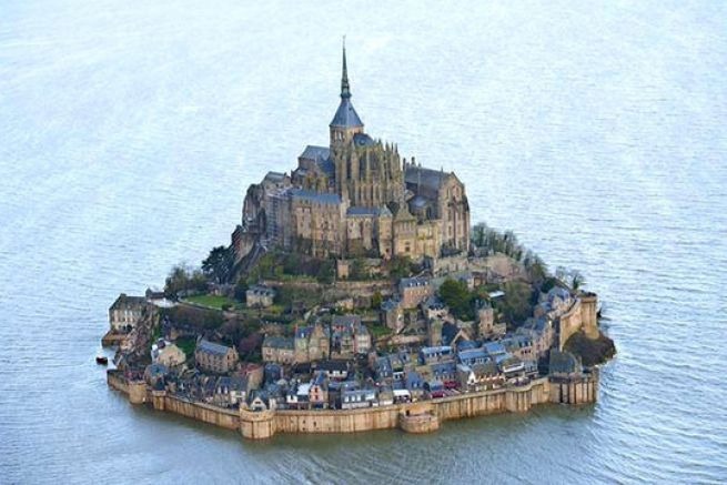 marées haute du Mont Saint-Michel