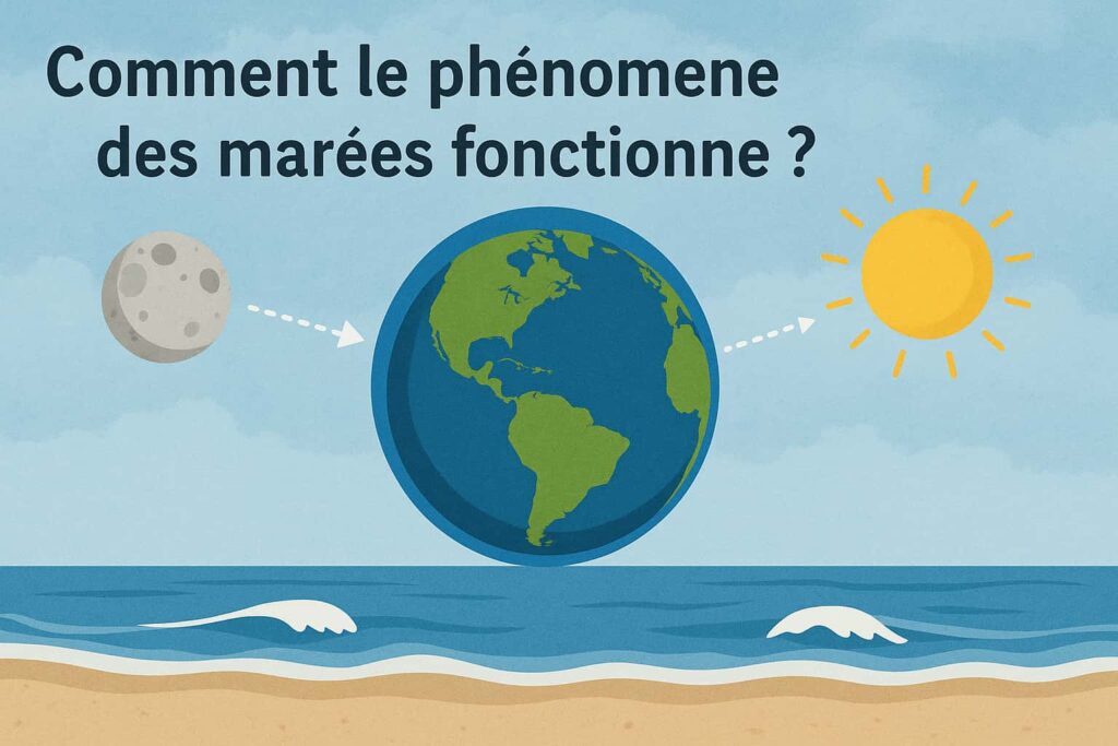 Le phenomene des marees expliqué