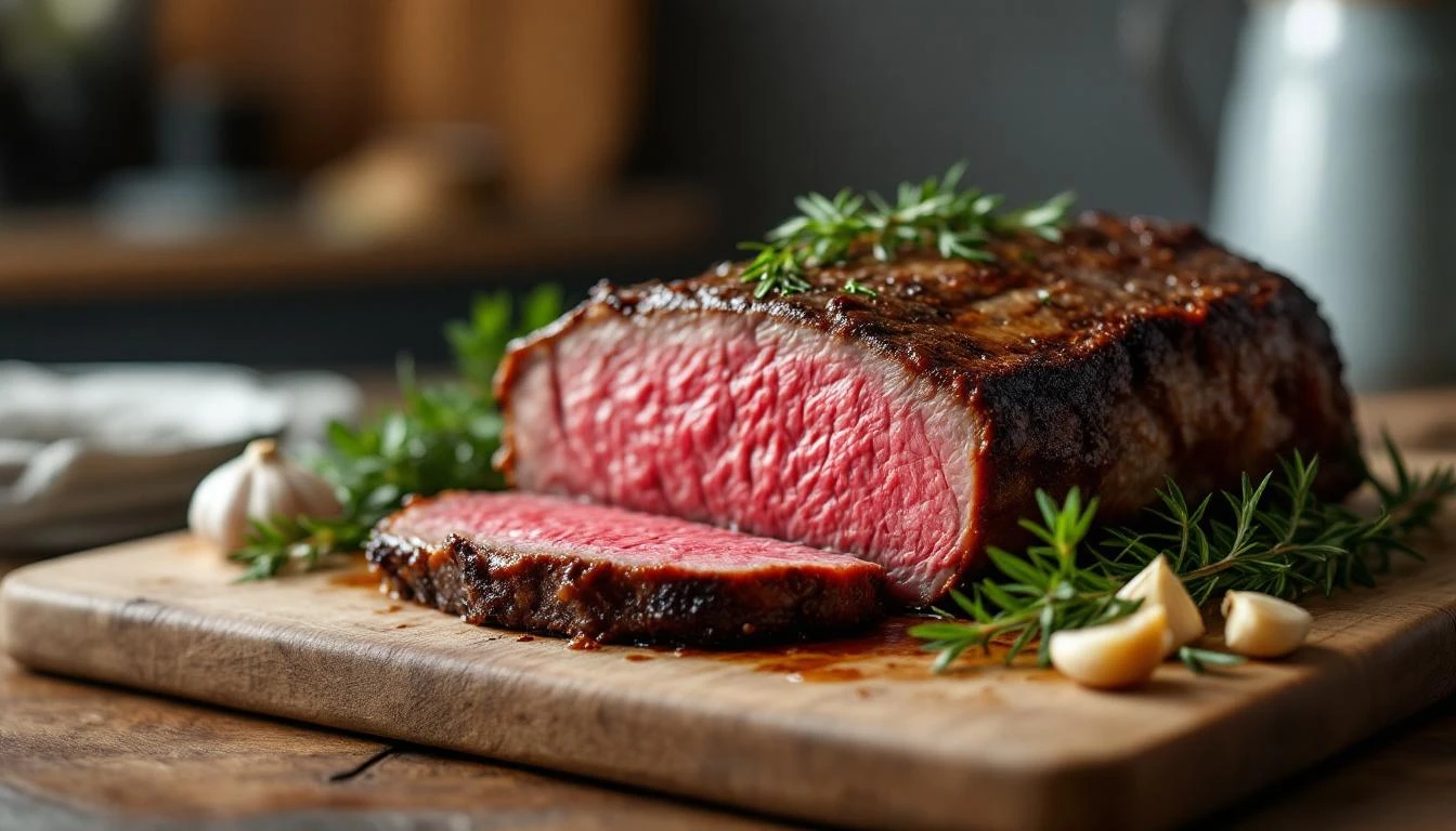Cuisson du rôti de bœuf