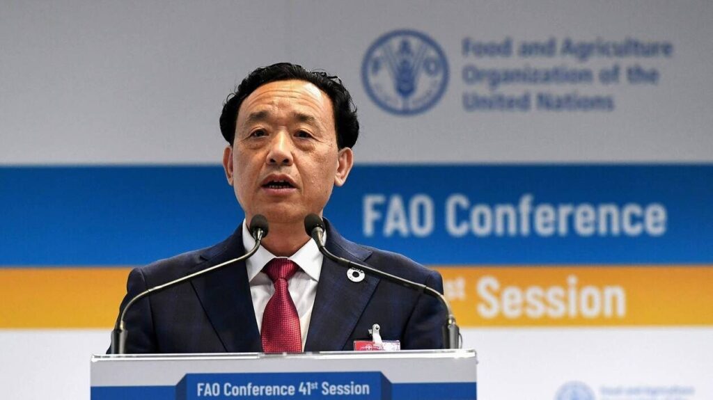 Qu Dongyu du FAO