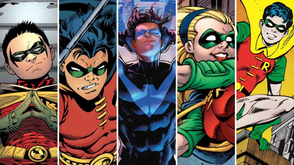 Tous les Robin de Batman